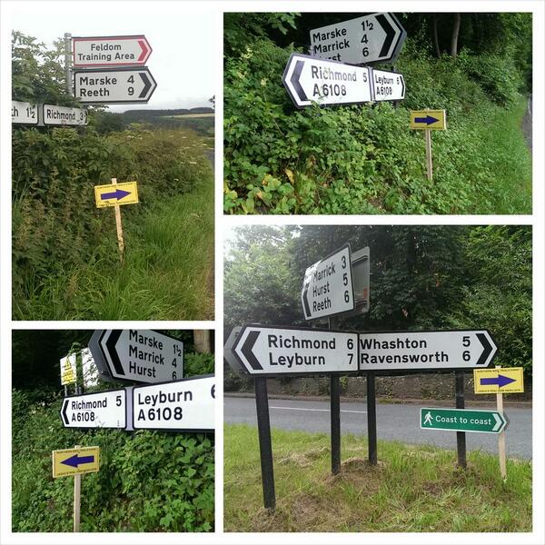 We had some great signs made up.  Thanks to the guys @ m.facebook.com/EyecatchingSig… for sorting us out! #biketrials