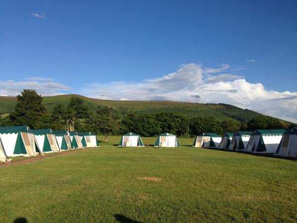 Great weather so far for the Year 5's!