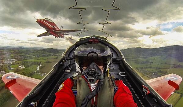 Red Arrows Selfie #Stirling #Scotland