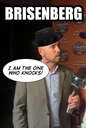 LindyRuffsTie's tweet photo. I am the one who knocks! #Brisenberg #Sabres2014Draft #Sabres http://t.co/X9je7zgFC5