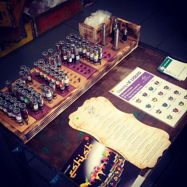VapeEmporium's tweet photo. #VapeEmporium have samples from #TheVialTonics, #CraftVapes, #HalcyonHaze, #RedVape, #Eshish and our own #VE-Liquid. http://t.co/mIEoPvJuO7