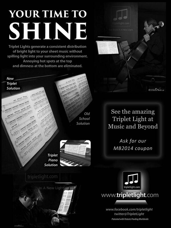 TripletLight's tweet image. Join us at Music and Beyond in Ottawa July 5-17 ! Awesome lineup plus you can see Triplet Light up close and on stage