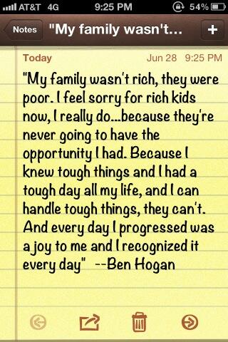 BearCoachMcGraw's tweet image. Ben Hogan's perspective...we can all learn from it...