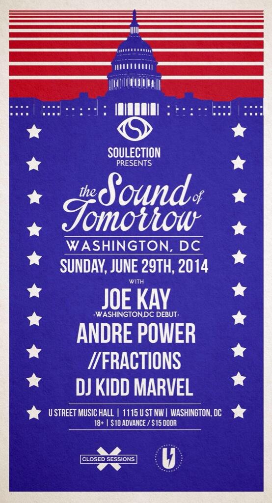 Soulection's tweet image. Tomorrow night we hit DC 🙏🔥🌏

Finally. Can't wait to vibe with the people.