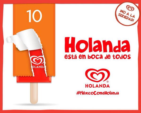 AlbertoBuenoR's tweet photo. Pelotazo de @HeladosNestle vs @Helados_Holanda en este Mundial http://t.co/N29NQAwi8r