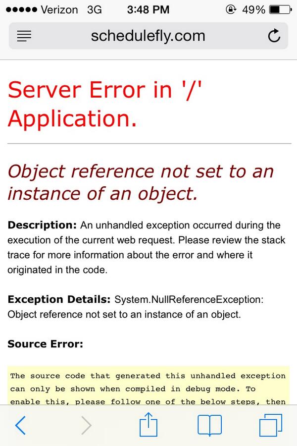 Buyea_'s tweet image. Oh...MVC error for any of my fellow MIS classmates haha #codeerror