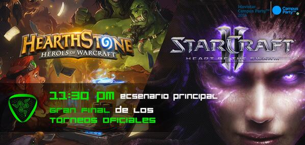 ComunidadRazer's tweet photo. Comunidad, los esperamos 11:45pm en el Escenario Principal para la Gran Final de @PlayHSLATAM #RazerCPMX5 #CPMX5 http://t.co/9v72UwBcOu