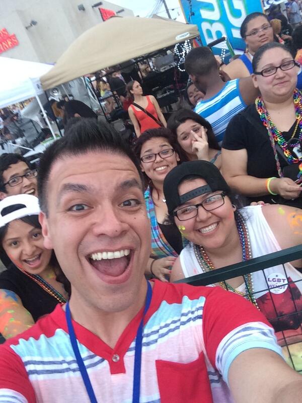 So amazing to host the first live TV broadcast of #pridehouston parade for <a href="/AboutMagazineTX/">AbOUT Magazine</a> &amp; @houstonmediasource!