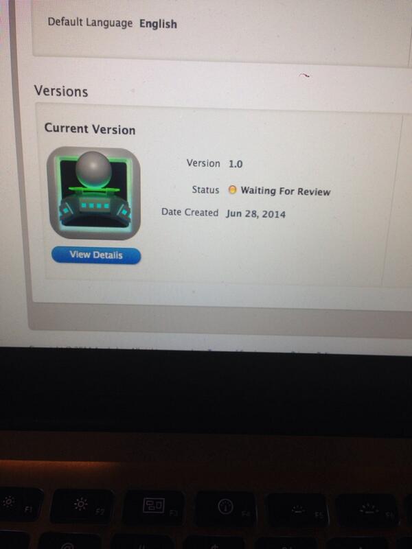 Slamatron's tweet image. #Spinball is waiting for review :)