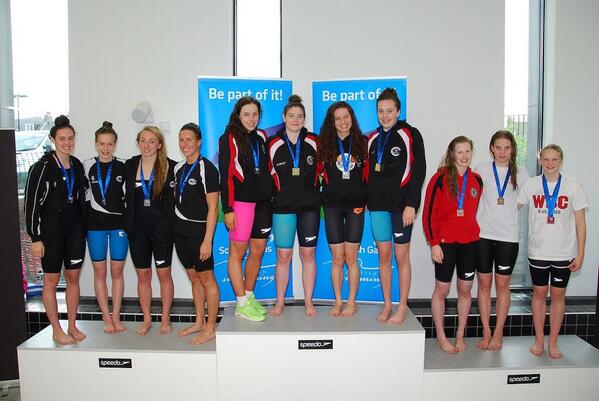 CarnegieSC's tweet photo. Group huddle with @EASTLOTHIANSWIM last night before relays #teamspirit #SNAGS14 http://t.co/jgz0EFA7FB