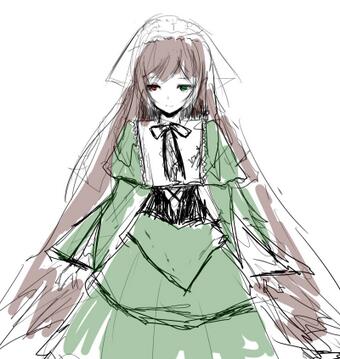 落書きタイムだけど何描こうかなぁ 