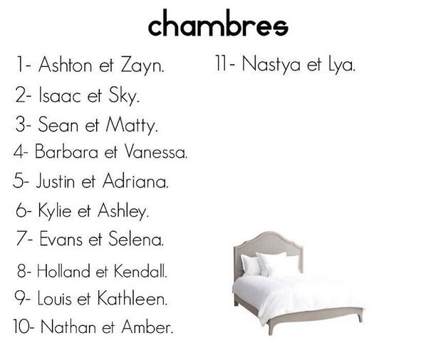 RPGUOH's tweet photo. Les chambres : (changement possible) http://t.co/pD8OjJogN0