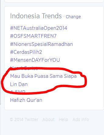 G_minton's tweet image. Mau Buka Puasa Sama Siapa? Lin Dan!