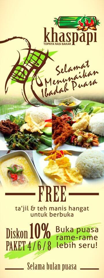 khaspapi's tweet image. Selamat berpuasa temans. Jgn lupa ke khaspapi utk buka puasa &amp;amp; dptkan promo khusus selama bln puasa ini. See ya'....
