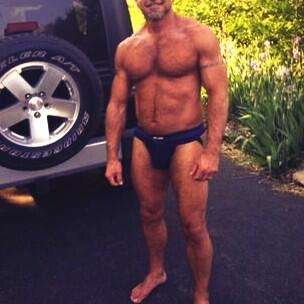 UnderwearGod's tweet photo. Found a old photo of a buddy outside in his jockstrap when I was down in #fortlauderdale #woofdaddy http://t.co/CKrGroMzrX