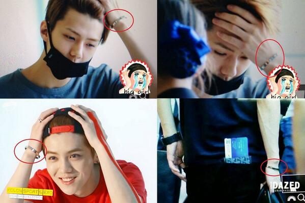 cartier bracelet hunhan