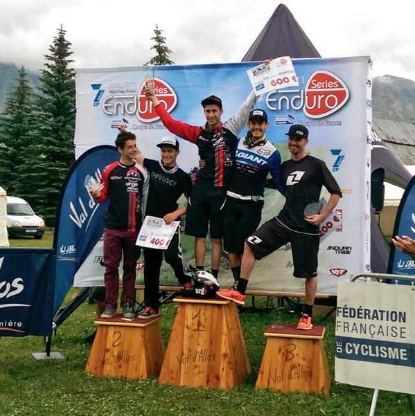 3rd at the french enduro series in Val d'Allos <a href="/ride100percent/">100%</a> #RideLife