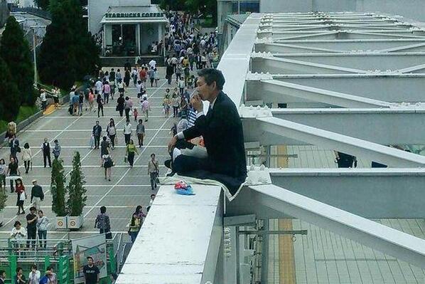 A man drank petrol and set himself alight in protest over Japan’s move to end pacifism thetim.es/1iJuPWA