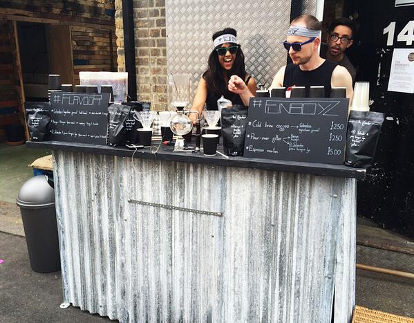 CrateBrewery's tweet image. Welcome #funboyz coffee to CRATE's Street Food Sundays!  They're ready for you if you need a caffeine hit #photobomb