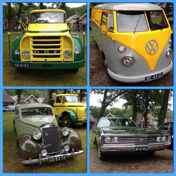NU op het van Weezelplein in #Westerbork #oldtimers
