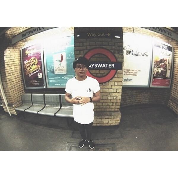 All the way from london, our brother is in our white tee. He's a charmer right! @zlalff_ . Grab one now! 0177205070