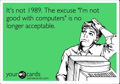 It's not 1989!  #tnedu #edtechchat #technology #proedtn