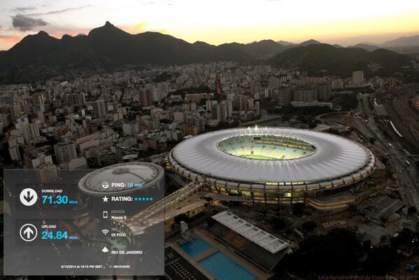 RT <a href="/wendy_cartee/">Wendy Cartee</a>: Wish I was tweeting from #WorldCup Check the #WiFi performance, 90K fans in stadium <a href="/ruckuswireless/">find a girlfriend</a>