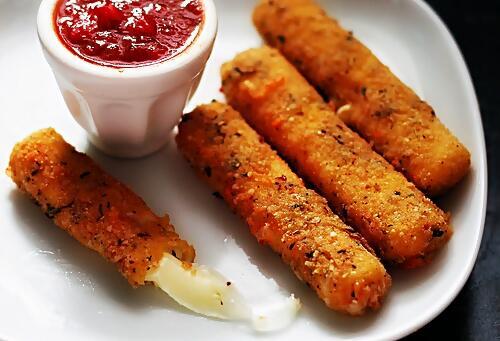 Parmesan Mozzarella Sticks