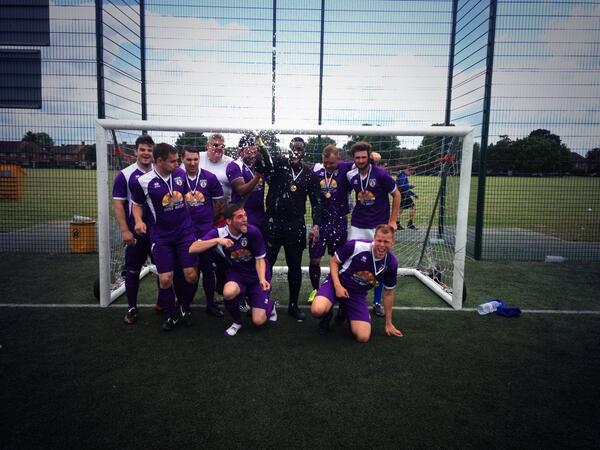 Another <a href="/TheMightyShire/">Shire United FC</a> tournament today win today! Different gear lads <a href="/wardy2810/">ben reed</a> <a href="/MarkScotchie/">Mark Scotchford</a> <a href="/Frostio87/">Elliott Frost</a>