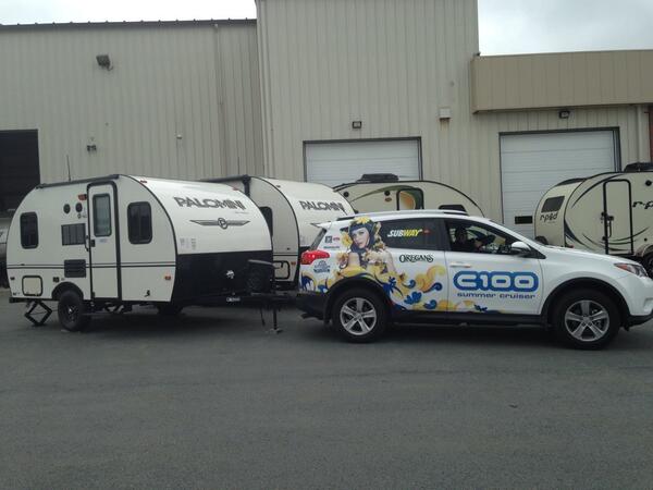 Gwen: Weekends are made for camping, why not do it in a Palomino from Bluenose RV? Listen in for your chance to win!