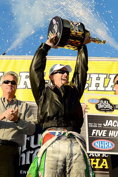 geeky_grandma's tweet image. @DaveRieff #NHRALive #RT66NATIONALS Jack Beckman!! #fastjack