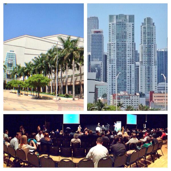 ArshtCenter's tweet photo. Let’s do it! RT @MiamiUCU: Sunday morning. Downtown Miami. @ArshtCenter. Let’s get social! #SMDayMia http://t.co/UGs2m0YQOw
