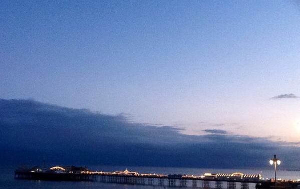 FMP_Brighton's tweet photo. Another beautiful night in #Brighton following on from a beautiful day. http://t.co/nHqfJpqGTh