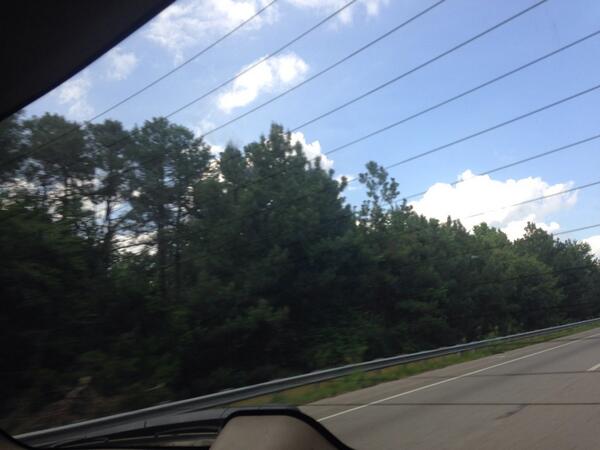 Da3rdJones's tweet image. On the way to Georgia it's sic flag day for 5days yay bae