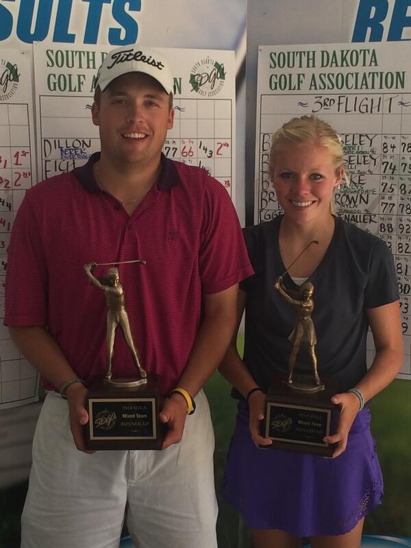 SDGAgolf's tweet photo. Runner-up at the Mixed Team Championship... #moreJacks @Lukas_Davison @AlliPlath http://t.co/0BB2m7LFuM