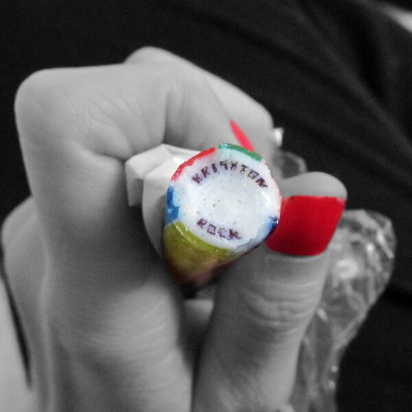 pajinaf's tweet photo. #Brighton rock http://t.co/Qj1VfFqcqo