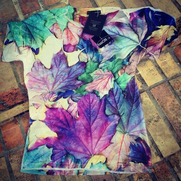 FusionesModa's tweet image. Camiseta print hojas -summer collection summer 2014- por 17,95€
en fusionesmoda.com