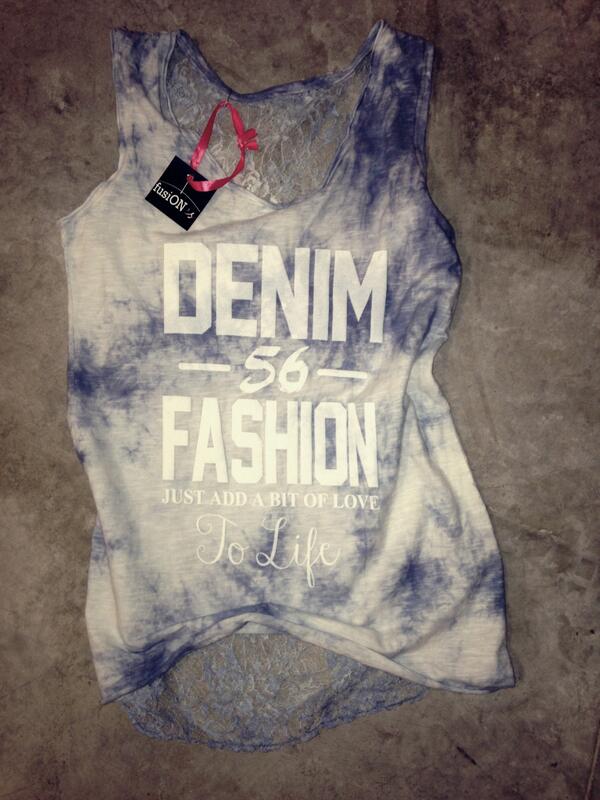 FusionesModa's tweet image. Top estampado con encajes, talla M -summer collection 2014- Por solo 15,95€!! solo en fusionesmoda.com