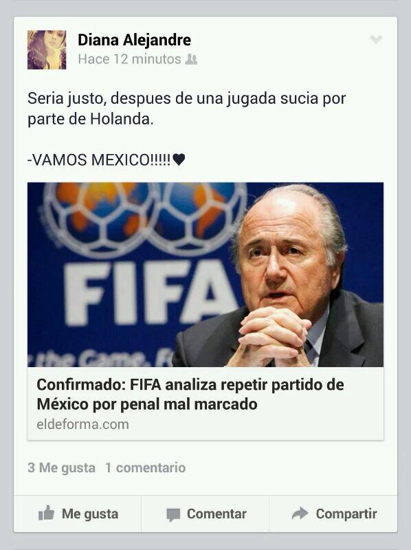 Por eso siempre pierde México, pinche gente tonta.