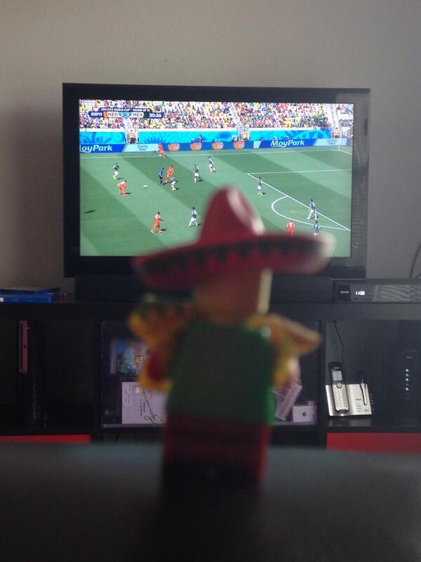 #NEDvsMEX. Viva Mexico. Every Mexican is watching no matter human or Lego