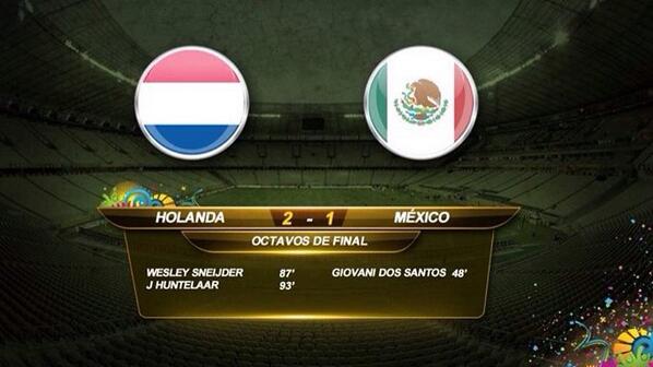 Mexico se despide de Brasil 2014