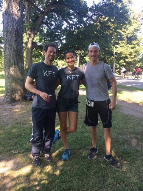 JasonSchuchman's tweet photo. Post 5k run for @KidsForTomorrow with fellow @townresidential mates Samantha and Brandon. #kft5k #townloves http://t.co/0JkBjBeN7H