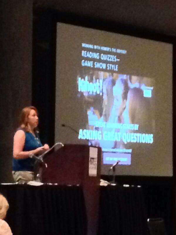 InnovativeLN's tweet photo. Learning about asking great questions. #ISTE2014 #InnovativeLN http://t.co/eSMd6w0El3