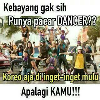 Pacar kamu dancer? 