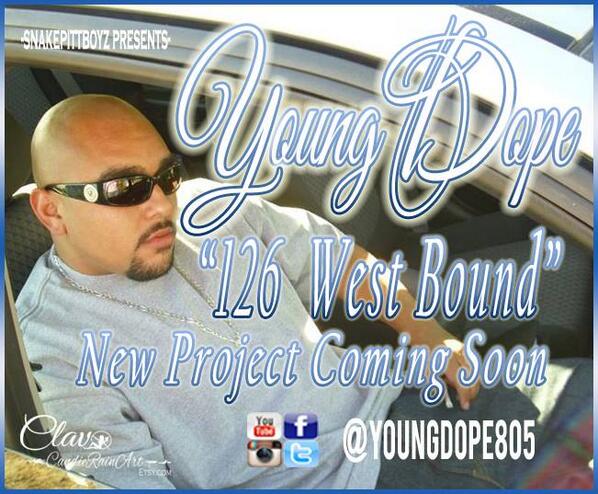 YOUNGDOPE805's tweet photo. @YOUNGDOPE805 #SNAKEPITTBOYZ #KeepnItMoving #YD  #GrindFirstShineLater #promo #126WestBound  #NewProject #ComingSoon http://t.co/16Gv5ltfuY