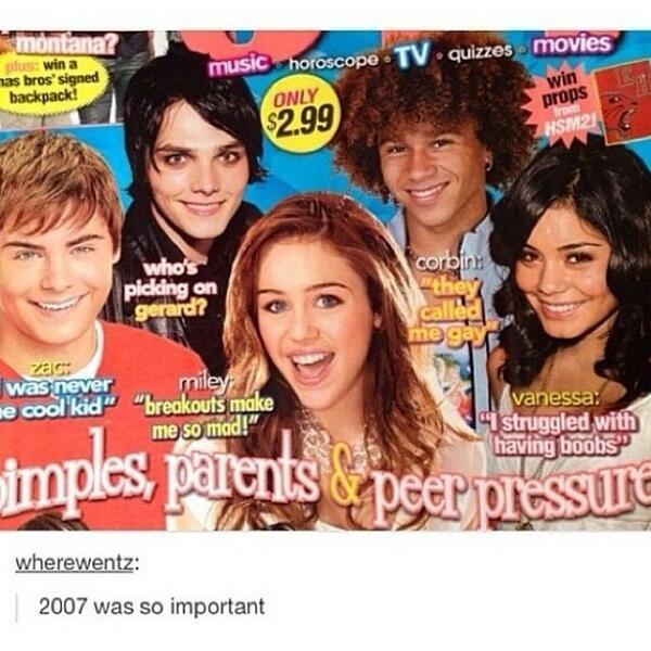 GemmaStyles_CS's tweet photo. Who is Gerard?
And who is picking on him?
2007, man http://t.co/ftcg5EmlOY