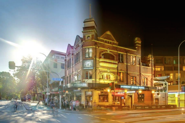 Yelp Sydney (@yelpsydney) on Twitter photo How good is this nite'n'day shot of <a href="/PyrmontBridge/">Pyrmont Bridge Hotel</a>! Can't wait for our 10th bday here. RSVP at bit.ly/yelpis10 How good is this nite'n'day shot of <a href="/PyrmontBridge/">Pyrmont Bridge Hotel</a>! Can't wait for our 10th bday here. RSVP at bit.ly/yelpis10