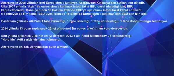 Günde 2 ülke | Siradaki ulke Azerbaycan! #Eurovision #Azerbaijan