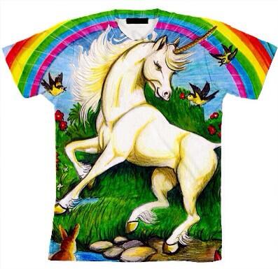 RT for a chance to win a "unicorn" tshirt, we will DM 3 random retweeters at the end of the week (MUST BE FOLLOWING)