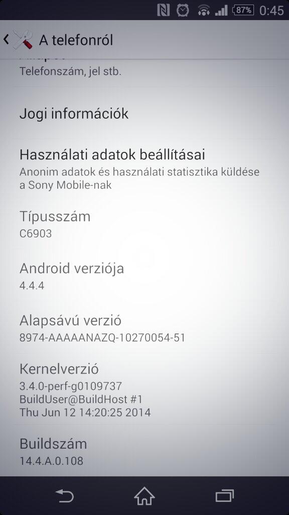sandorjano's tweet image. Sony Xperia Z1 #android444